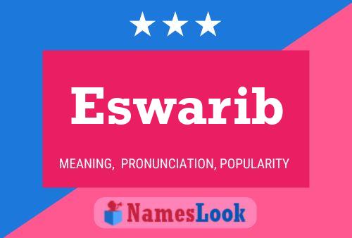 Eswarib Name Poster