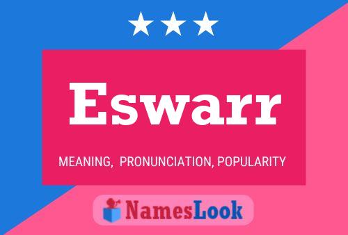 Eswarr Name Poster