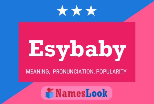 Esybaby Name Poster