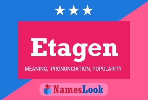 Etagen Name Poster