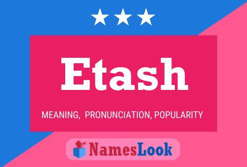 Etash Name Poster