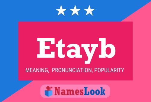 Etayb Name Poster