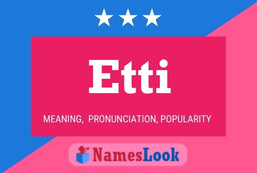 Etti Name Poster