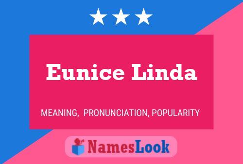 Eunice Linda Name Poster