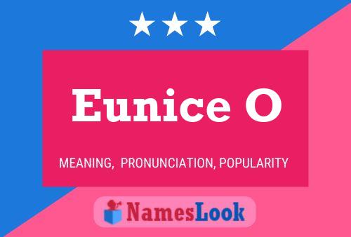 Eunice O Name Poster