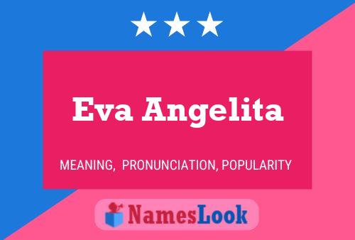 Eva Angelita Name Poster