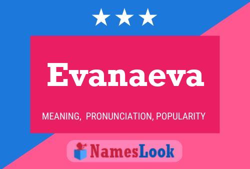 Evanaeva Name Poster