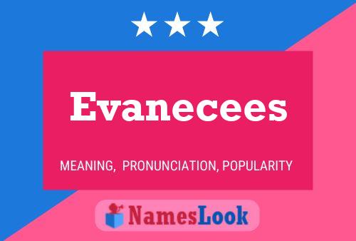 Evanecees Name Poster