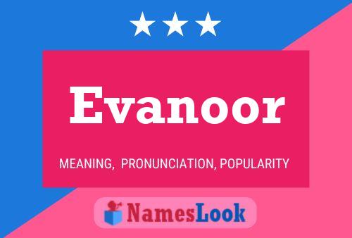 Evanoor Name Poster