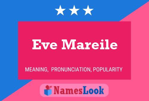 Eve Mareile Name Poster