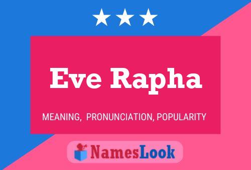 Eve Rapha Name Poster