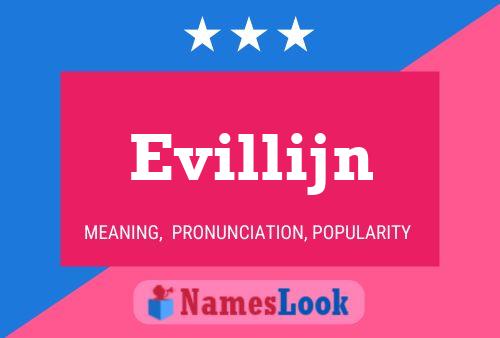 Evillijn Name Poster