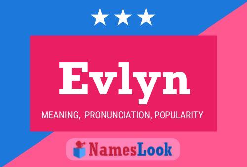 Evlyn Name Poster