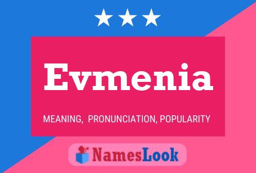 Evmenia Name Poster