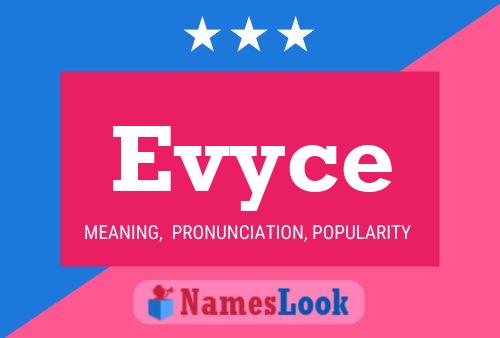 Evyce Name Poster