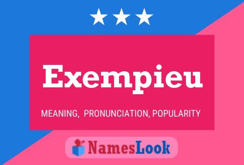 Exempieu Name Poster