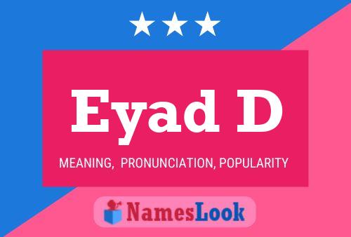 Eyad D Name Poster