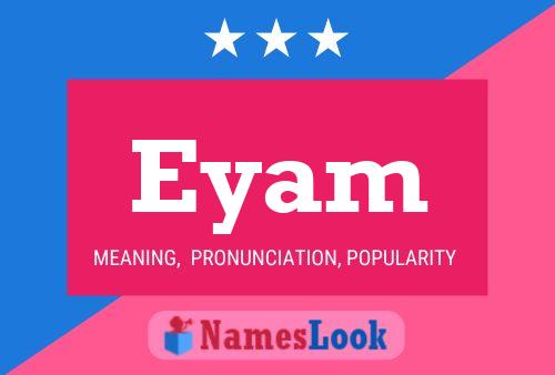 Eyam Name Poster