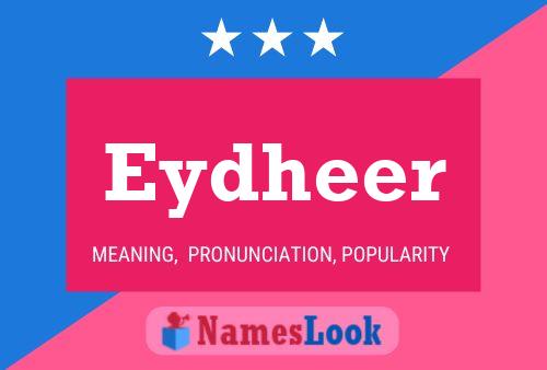 Eydheer Name Poster