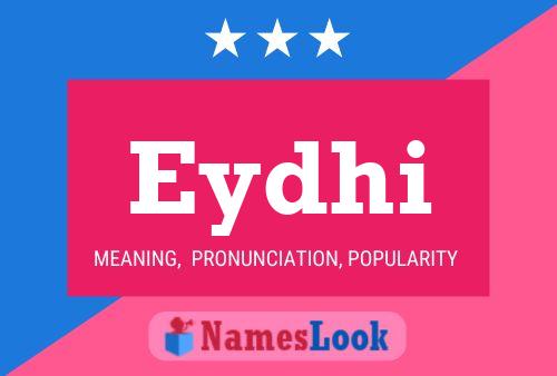 Eydhi Name Poster