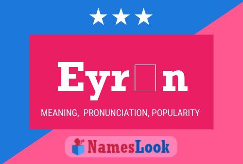 Eyrún Name Poster