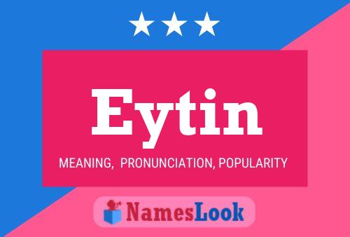 Eytin Name Poster