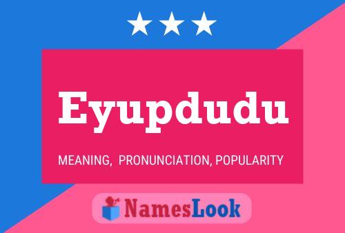 Eyupdudu Name Poster