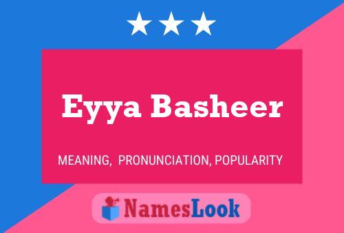 Eyya Basheer Name Poster