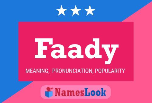 Faady Name Poster