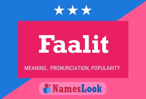 Faalit Name Poster