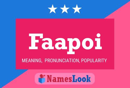 Faapoi Name Poster