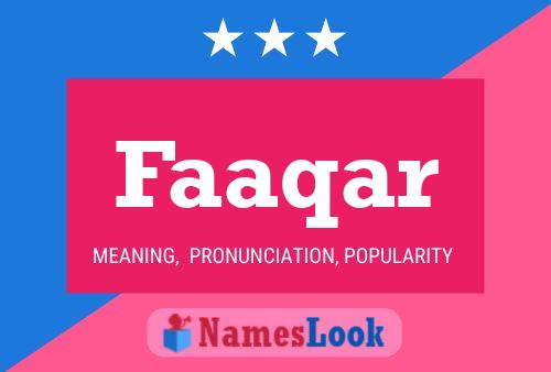 Faaqar Name Poster