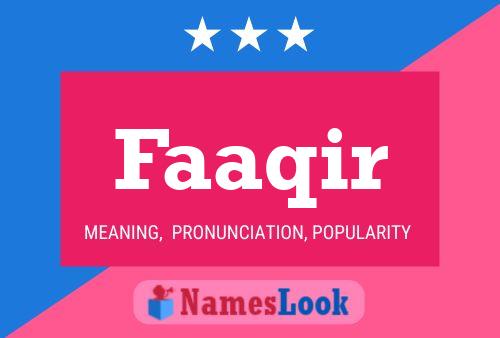 Faaqir Name Poster