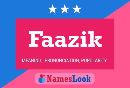 Faazik Name Poster