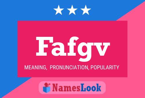 Fafgv Name Poster