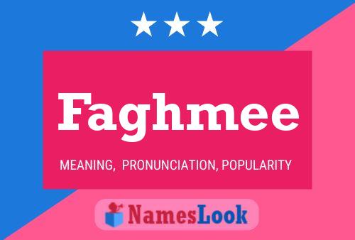 Faghmee Name Poster