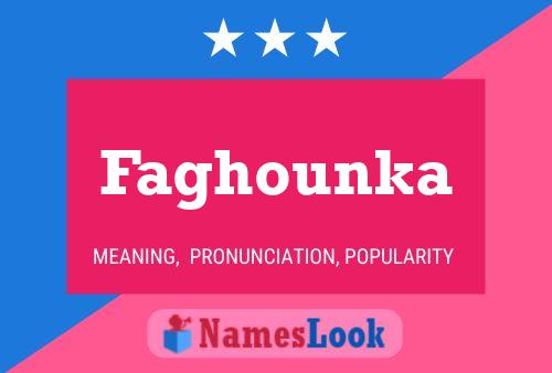 Faghounka Name Poster