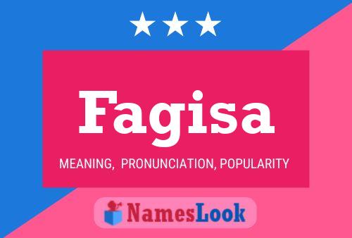 Fagisa Name Poster