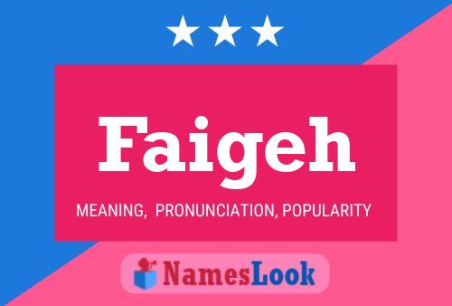 Faigeh Name Poster