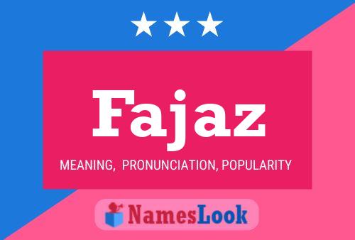 Fajaz Name Poster