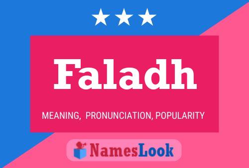 Faladh Name Poster