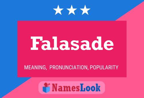 Falasade Name Poster