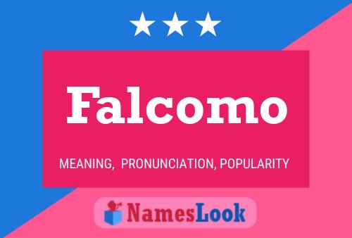 Falcomo Name Poster