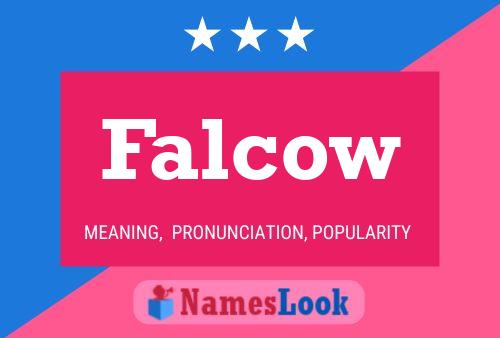 Falcow Name Poster