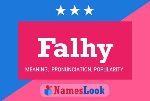 Falhy Name Poster