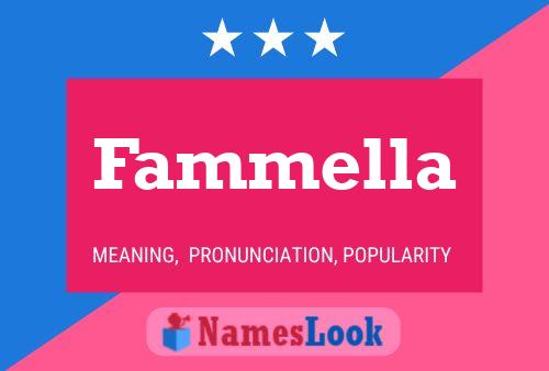 Fammella Name Poster