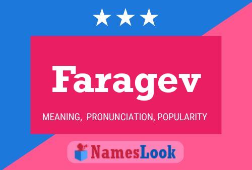 Faragev Name Poster