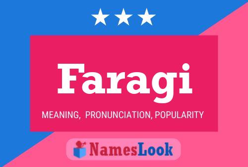 Faragi Name Poster