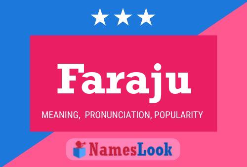 Faraju Name Poster