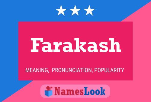 Farakash Name Poster